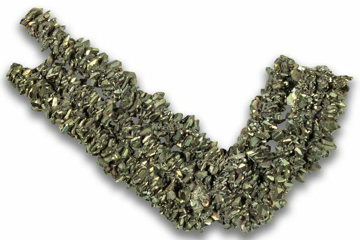Iridescent Marcasite Crystal Stalactite - Linwood Mine, Iowa #324806